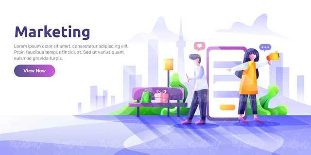 وکتور بازاریابی