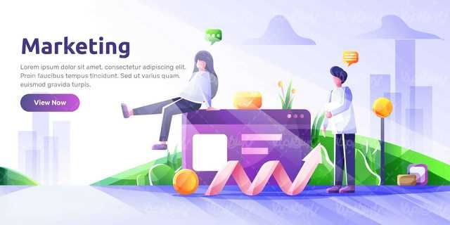 Marketing vector