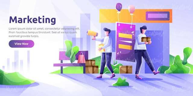 Marketing vector