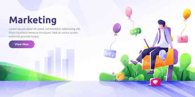 Marketing vector