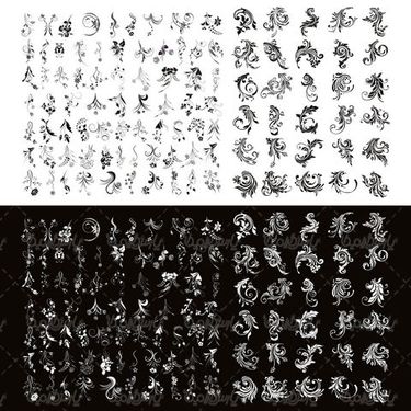 وکتور فریم گل