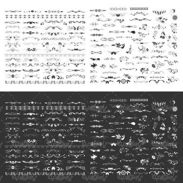 وکتور فریم گل