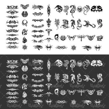 وکتور حاشیه گل