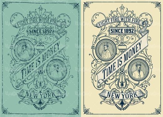 وکتور حاشیه گل