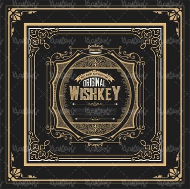 Flower border vector