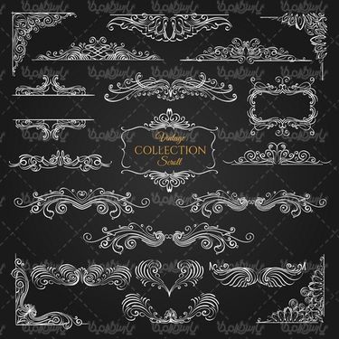 وکتور فریم گل