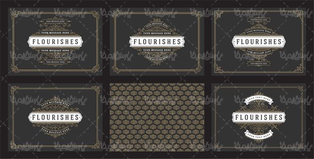 وکتور فریم گل