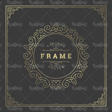 وکتور فریم گل