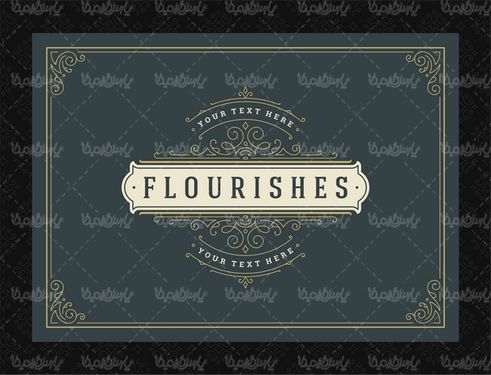 وکتور فریم گل