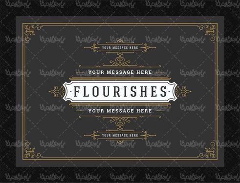 وکتور فریم گل