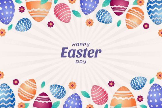 وکتور تخم مرغ رنگی