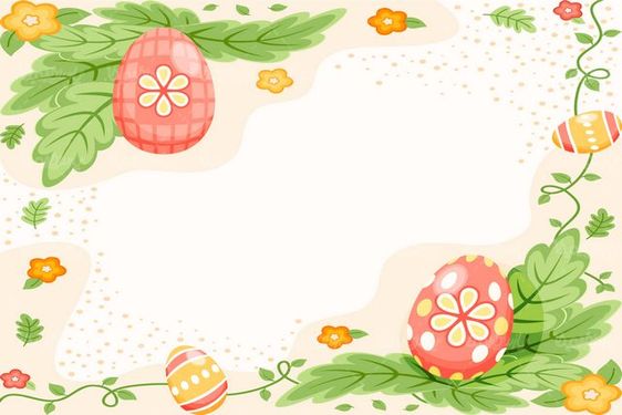 وکتور تخم مرغ رنگی