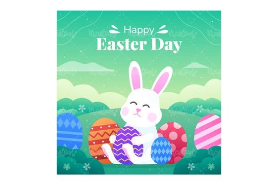 وکتور تخم مرغ رنگی