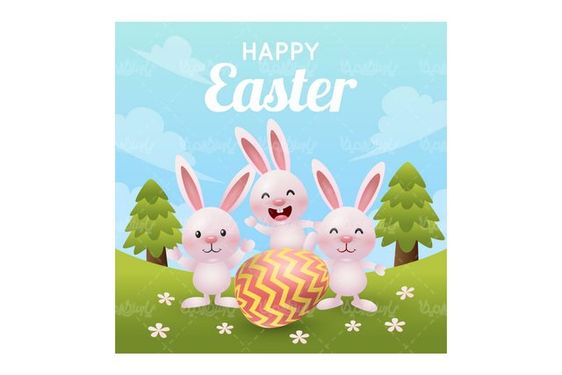 وکتور تخم مرغ رنگی