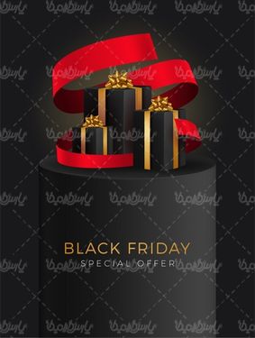 وکتور طرح فروش جمعه سیاه