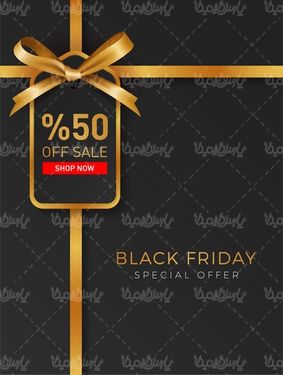 وکتور طرح فروش جمعه سیاه