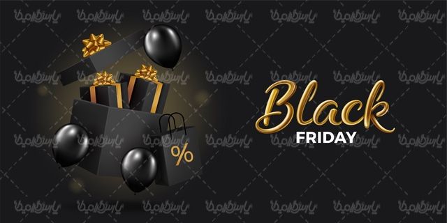 وکتور طرح فروش جمعه سیاه