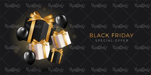 وکتور طرح فروش جمعه سیاه