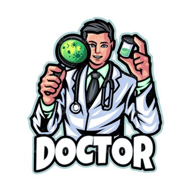وکتور لوگو پزشک