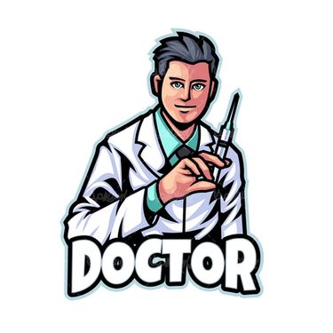 وکتور لوگو پزشک