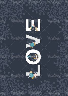 وکتور فریم گل