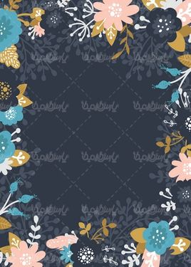 وکتور گل و بوته