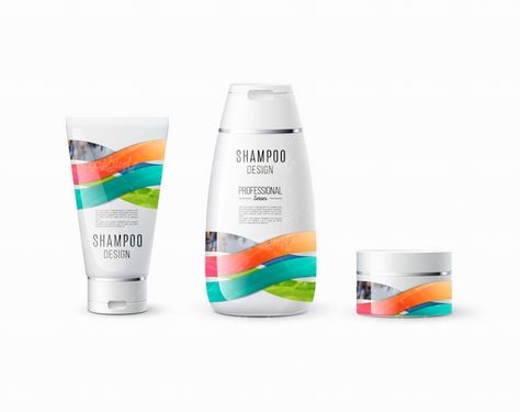 وکتور بسته بندی لوارم آرایش