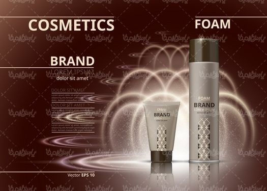 وکتور لوازم آرایش