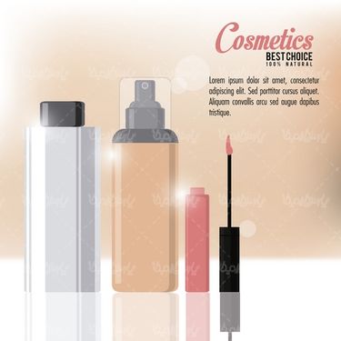 Cosmetics vector