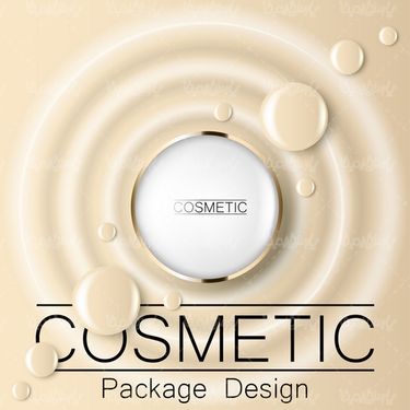 وکتور بسته بندی لوازم آرایش