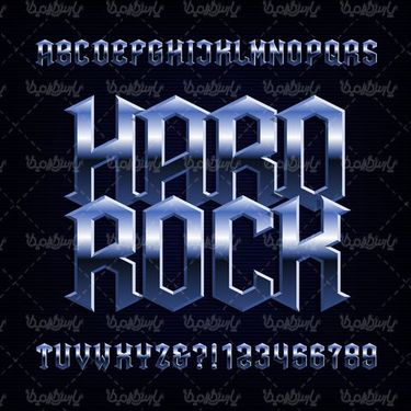 وکتور حروف لاتین