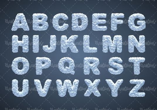 وکتور حروف لاتین