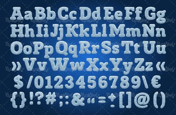 وکتور حروف لاتین