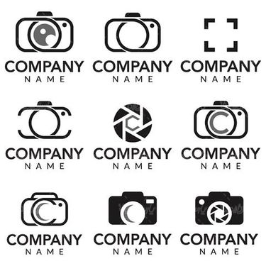 وکتور لوگو دوربین عکاسی