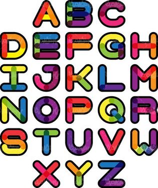 وکتور حروف لاتین