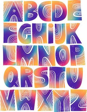 وکتور حروف لاتین