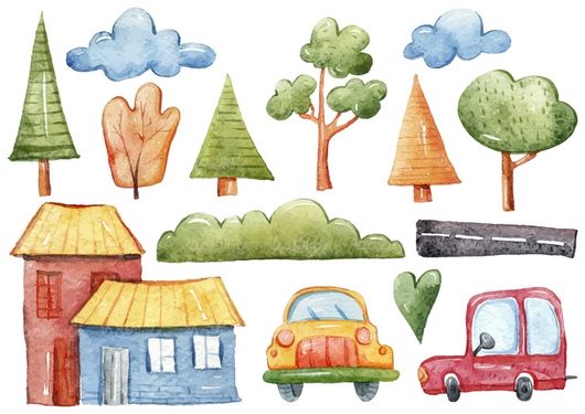 وکتور کلبه چوبی