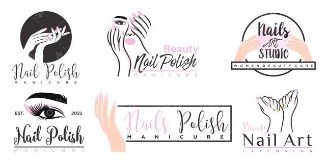 وکتور لوگو سالن زیبایی