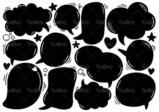 وکتور لیبل سیاه قلم