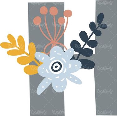 وکتور گل و بوته