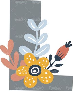 وکتور گل و بوته