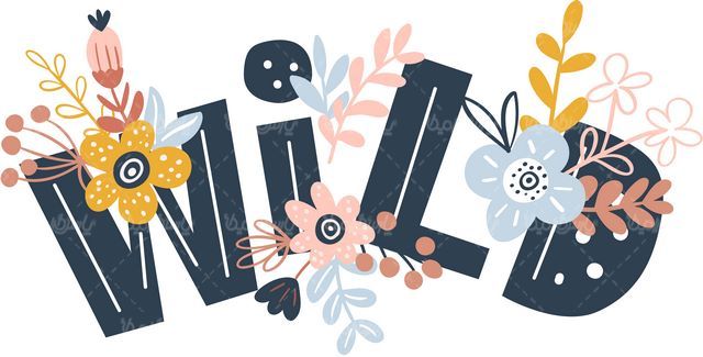 Vector English letters