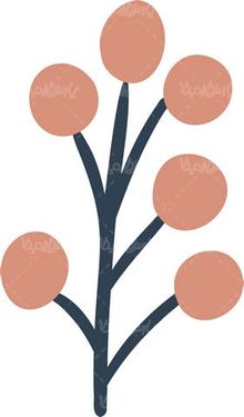 Vector fantasy flower