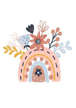 وکتور حاشیه گل