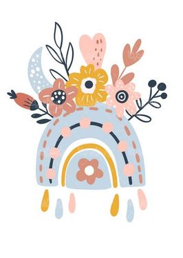 وکتور حاشیه گل