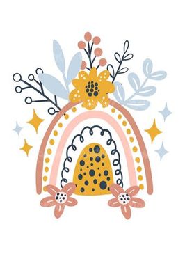 وکتور حاشیه گل