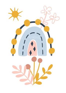 وکتور حاشیه گل