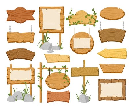 وکتور لیبل چوبی