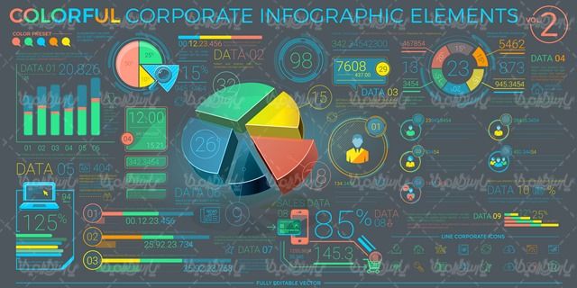 وکتور اینفوگرافی