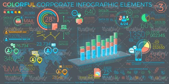 وکتور اینفوگرافی